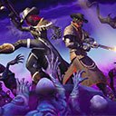 OffiDocs Chromium の Chrome ウェブストア拡張機能の Fortnite Deadfire And Calamity テーマ画面