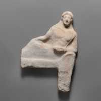 Free download Fragmentary terracotta relief of a reclining figure free photo or picture to be edited with GIMP online image editor