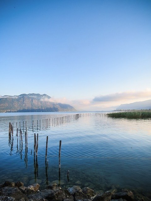 Free download france aix les bains lake nature free picture to be edited with GIMP free online image editor