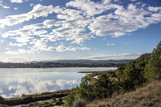 Téléchargement gratuit France Lagoon Sky - photo ou image gratuite à éditer avec l'éditeur d'images en ligne GIMP