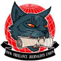 Free download Freelance Journalists Union logo (Current) free photo or picture to be edited with GIMP online image editor