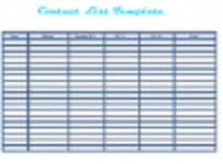 Ücretsiz İndirilebilir Ücretsiz Yazdırılabilir Kişi Listesi Şablonu DOC, XLS veya PPT şablonu çevrimiçi LibreOffice veya çevrimiçi OpenOffice Masaüstü ile düzenlenebilen ücretsiz