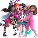 Frends Girl Games Dress Up  screen for extension Chrome web store in OffiDocs Chromium