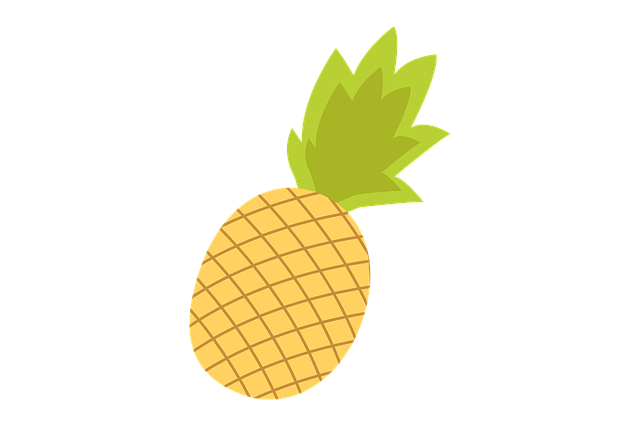 Free download Fruit Pineapple Tropical -  free illustration to be edited with GIMP free online image editor