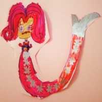 Free download Fucsia Mermaid free photo or picture to be edited with GIMP online image editor