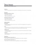 Free download Functional Resume Template 1 DOC, XLS or PPT template free to be edited with LibreOffice online or OpenOffice Desktop online