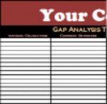 Free download Gap analysis template DOC, XLS or PPT template free to be edited with LibreOffice online or OpenOffice Desktop online