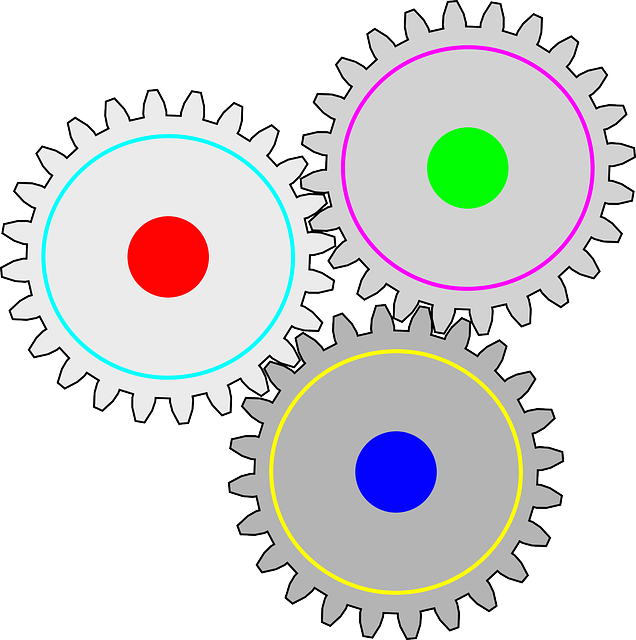 Free download Gears Cogs Connected - Free vector graphic on Pixabay free illustration to be edited with GIMP free online image editor