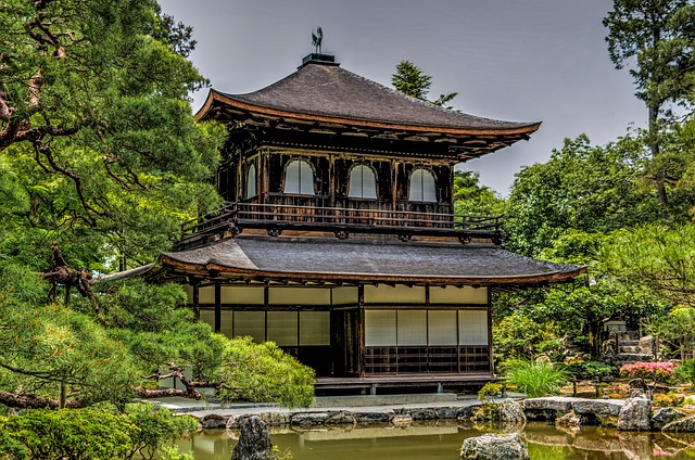 Download gratuito ginkaku ji tempio kyoto giappone asia immagine gratuita da modificare con GIMP editor di immagini online gratuito