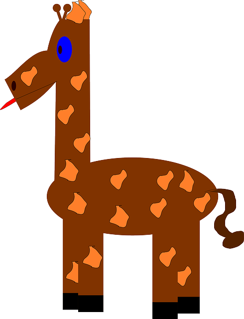 Free download Giraffe Animal Mammal - Free vector graphic on Pixabay free illustration to be edited with GIMP free online image editor