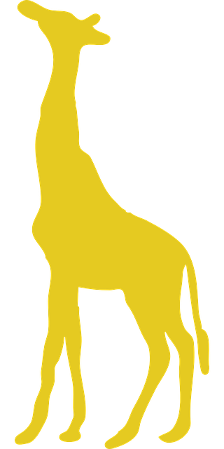 Free download Giraffe Yellow Safari - Free vector graphic on Pixabay free illustration to be edited with GIMP free online image editor