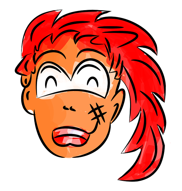 Free download Girl Red Hair Face - Free vector graphic on Pixabay free illustration to be edited with GIMP free online image editor