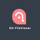 Pantalla de Github FileViewer para la extensión Chrome web store en OffiDocs Chromium