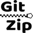 GitZip for github  screen for extension Chrome web store in OffiDocs Chromium