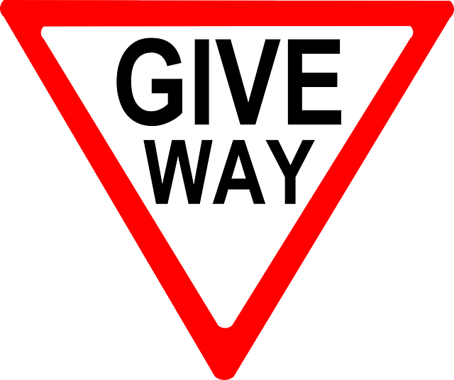 Free download Give Way Yield - Free vector graphic on Pixabay free illustration to be edited with GIMP free online image editor