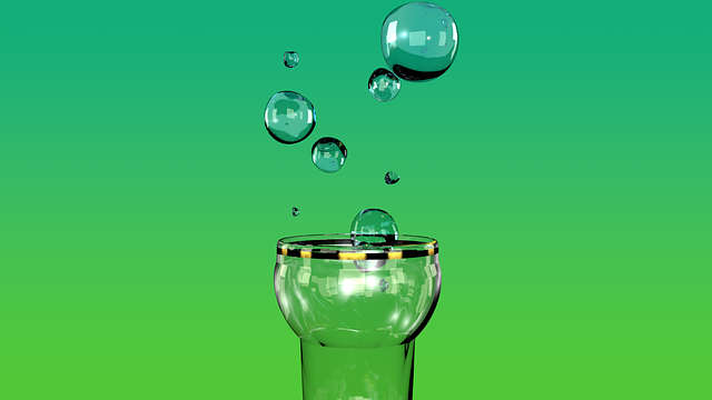 Free download Glass Bubbles Drinking -  free illustration to be edited with GIMP free online image editor