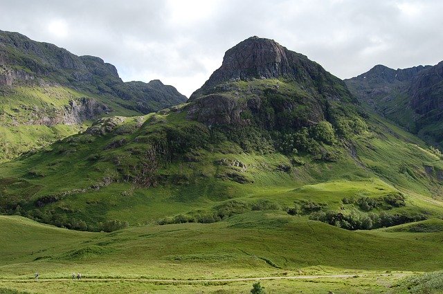 免费下载 Glencoe Glen Mountains 免费照片模板，可使用 GIMP 在线图像编辑器进行编辑