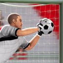 GoalkeeperChallenge Game  screen for extension Chrome web store in OffiDocs Chromium