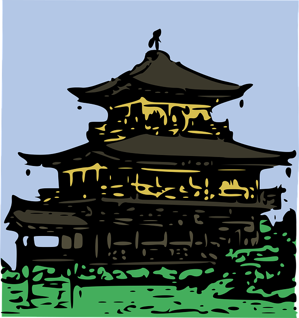 Free download Golden Pavilion Japan Japanese - Free vector graphic on Pixabay free illustration to be edited with GIMP free online image editor