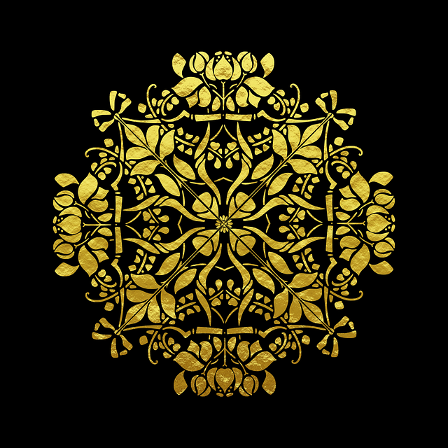 Free download Goldpattern Gold Pattern - Free vector graphic on Pixabay free illustration to be edited with GIMP free online image editor