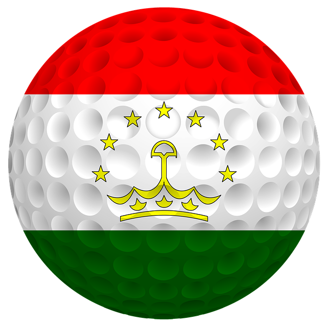 Free download Golf Ball Iran Tajikistan -  free illustration to be edited with GIMP free online image editor