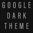 Google Dark Theme  screen for extension Chrome web store in OffiDocs Chromium