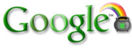 Free download Google Doodle - St. Patricks Day 2001 free photo or picture to be edited with GIMP online image editor