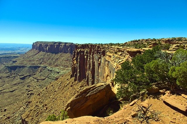 Ücretsiz indir Grand View Point Trail Desert - GIMP çevrimiçi resim düzenleyiciyle düzenlenecek ücretsiz fotoğraf veya resim