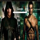 Green Arrow Theme  screen for extension Chrome web store in OffiDocs Chromium