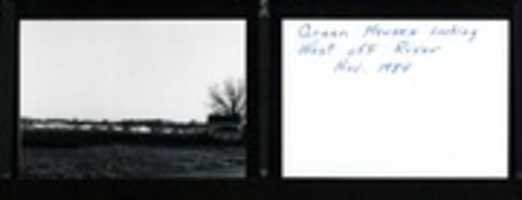 Free download Green Houses Looking West Off River Street Nov. 1984 free photo or picture to be edited with GIMP online image editor