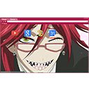 Grell Theme  screen for extension Chrome web store in OffiDocs Chromium