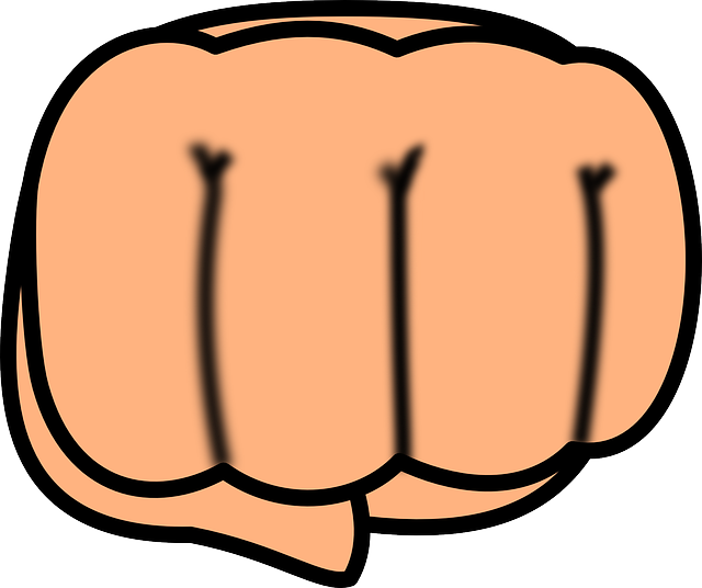 Free download Hand Fist Punch - Free vector graphic on Pixabay free illustration to be edited with GIMP free online image editor