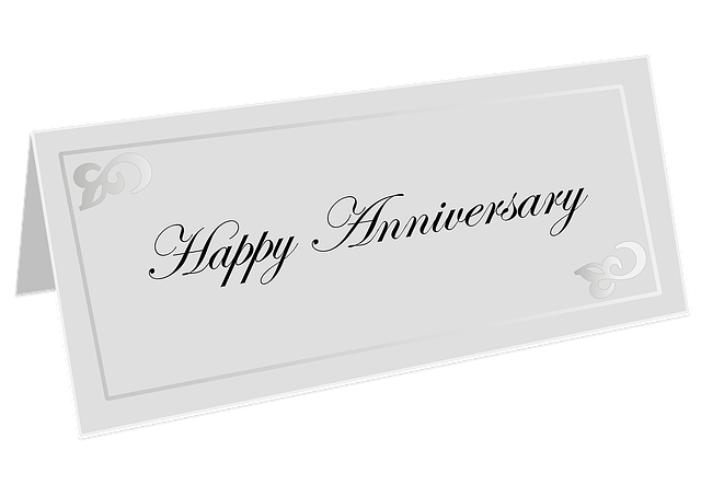 Free download Happy Anniversary Card -  free illustration to be edited with GIMP free online image editor