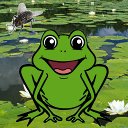 Happy Frog  screen for extension Chrome web store in OffiDocs Chromium