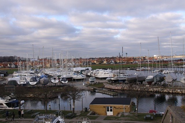 Free download harbor ships master town clouds free picture to be edited with GIMP free online image editor