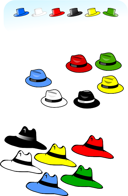 Free download Hats Collection Colorful - Free vector graphic on Pixabay free illustration to be edited with GIMP free online image editor