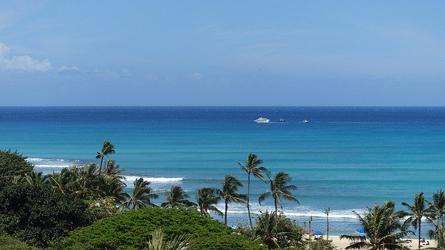 قم بتنزيل Hawaii Beach Sky مجانًا - صورة أو صورة مجانية لتحريرها باستخدام محرر الصور عبر الإنترنت GIMP