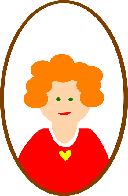 Free download Head Red Female - Free vector graphic on Pixabay free illustration to be edited with GIMP free online image editor