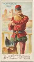 Kostenloser Download Headsmans Axe aus der Arms of All Nations-Serie (N3) für Allen & Ginter Cigarettes Brands kostenloses Foto oder Bild zur Bearbeitung mit GIMP Online-Bildbearbeitung