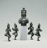 Free download Heads of Hevajra and Four Dancing Yoginis free photo or picture to be edited with GIMP online image editor