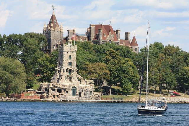 免费下载 Heart Island Boldt Castle Lake - 可使用 GIMP 在线图像编辑器编辑的免费照片或图片