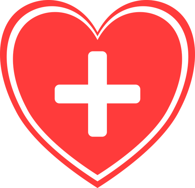 Free download Heart Pharmacy Cross -  free illustration to be edited with GIMP free online image editor