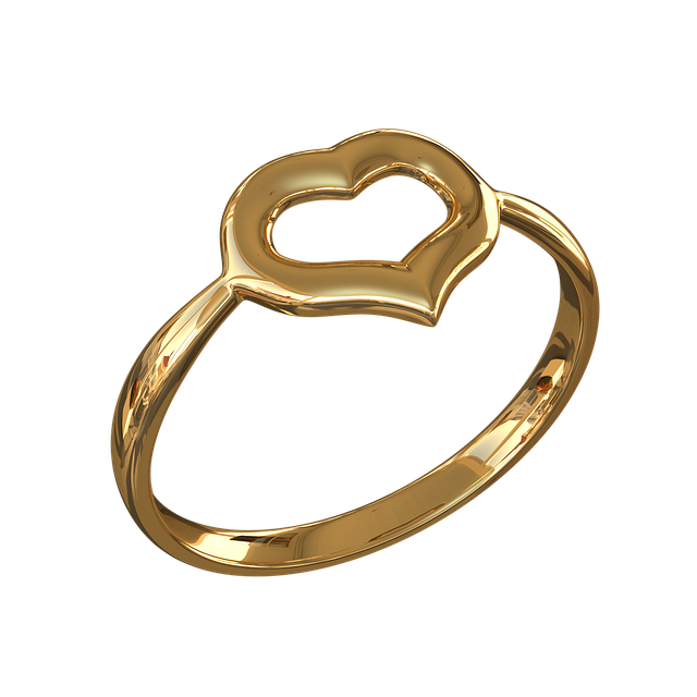 Free download Heart Ring Ornament Transparent -  free illustration to be edited with GIMP free online image editor