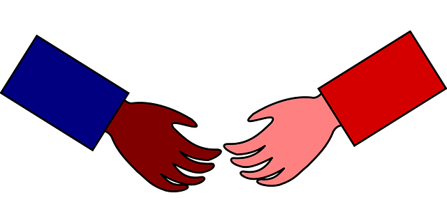 Free download Hello Handshake Greet - Free vector graphic on Pixabay free illustration to be edited with GIMP free online image editor