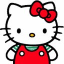 Hello Kitty Theme  screen for extension Chrome web store in OffiDocs Chromium