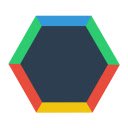 Hextris Offline Game  screen for extension Chrome web store in OffiDocs Chromium