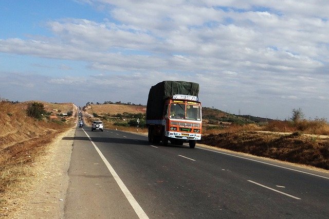 Free download highway truck lorry nh 4 free picture to be edited with GIMP free online image editor