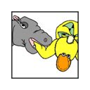 Hippos Bite  screen for extension Chrome web store in OffiDocs Chromium
