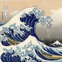 Hokusais The Great Wave off Kanagawa Theme  screen for extension Chrome web store in OffiDocs Chromium