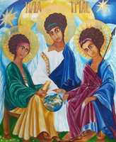 Free download Holy Trinity Martynova Elena Artist free photo or picture to be edited with GIMP online image editor